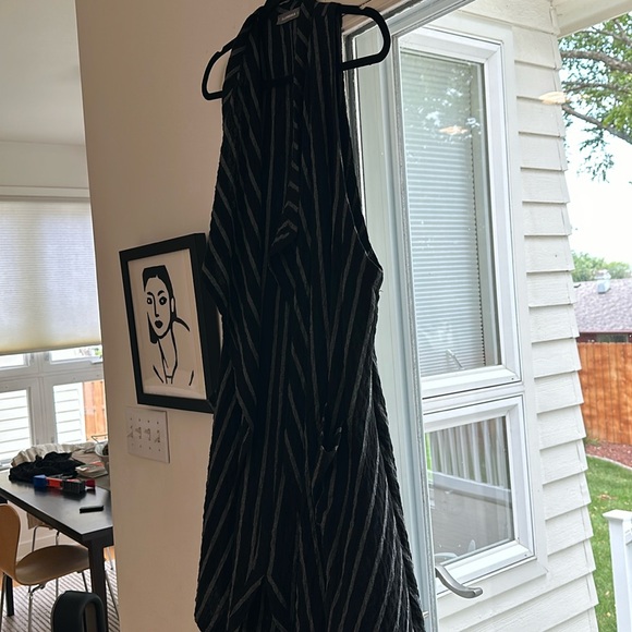 Alembika long oversized black and grey vest - Picture 1 of 7